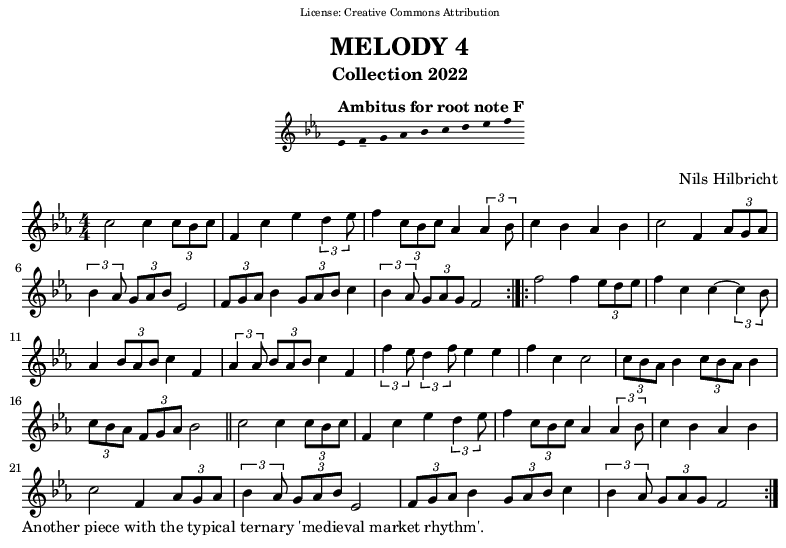 Melody in F