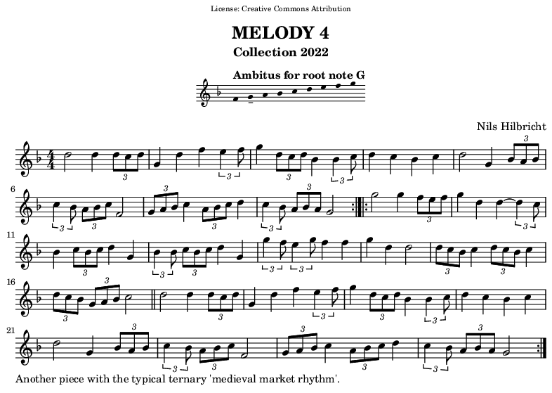 Melody in G