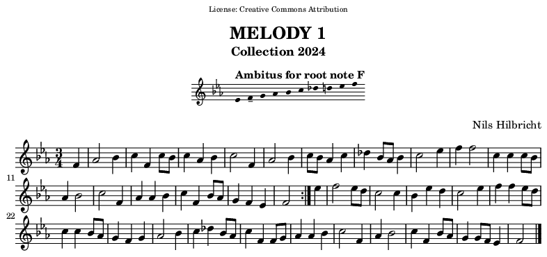 Melody in F